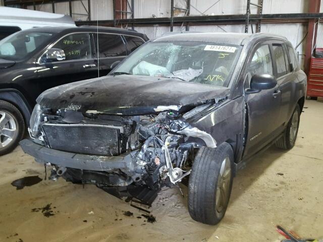 1C4NJCBB3ED624992 - 2014 JEEP COMPASS SP 灰色 照片 2