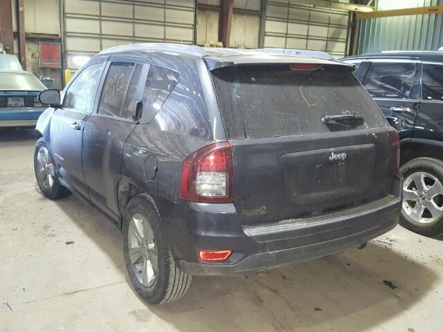 1C4NJCBB3ED624992 - 2014 JEEP COMPASS SP 灰色 照片 3