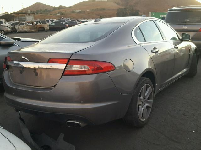 SAJWA05B29HR31648 - 2009 JAGUAR XF LUXURY BROWN photo 4