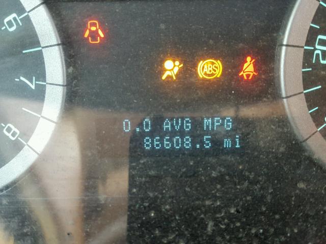 1FMCU0DG3CKB41870 - 2012 FORD ESCAPE XLT BLACK photo 8