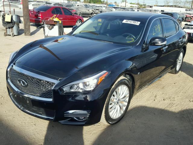 JN1BY1PP9FM601552 - 2015 INFINITI Q70L 3.7 BLACK photo 2