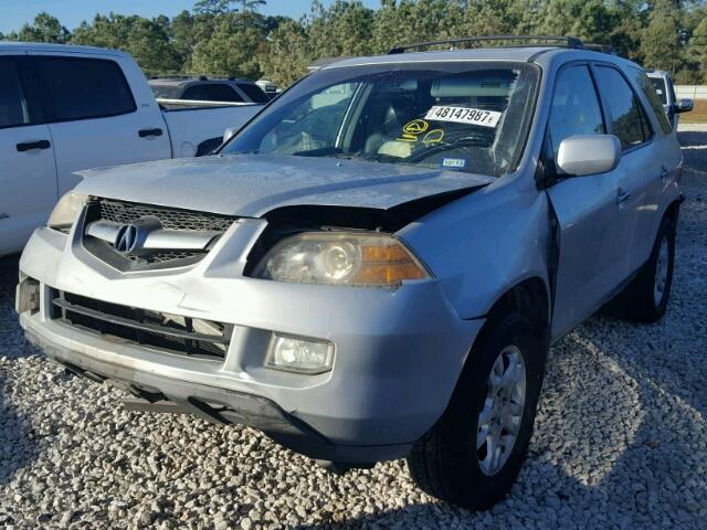 2HNYD18934H553799 - 2004 ACURA MDX TOURIN SILVER photo 2