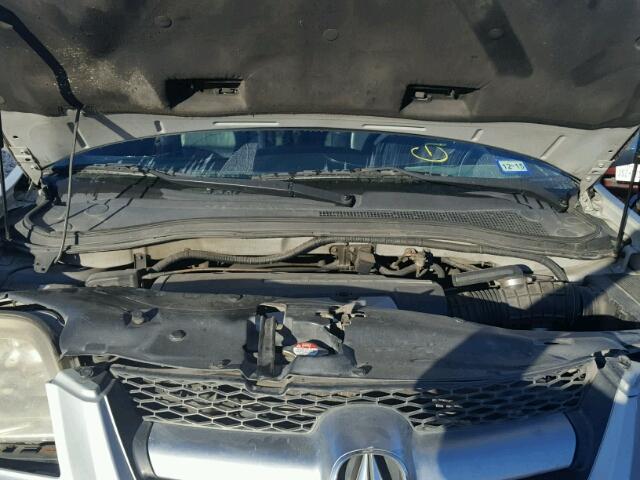 2HNYD18934H553799 - 2004 ACURA MDX TOURIN SILVER photo 7