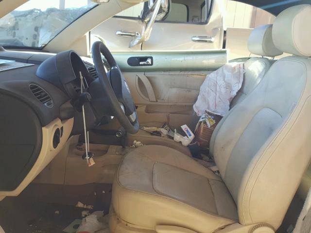 3VWPF31Y88M412093 - 2008 VOLKSWAGEN NEW BEETLE 绿色 照片 5