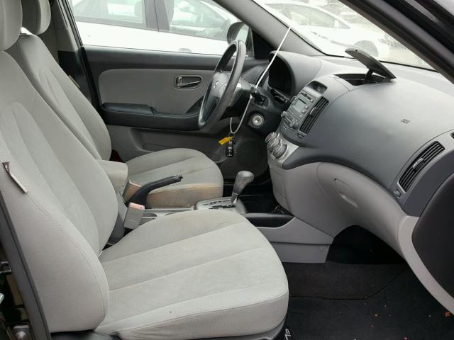 KMHDU4AD9AU118570 - 2010 HYUNDAI ELANTRA BL BLACK photo 5