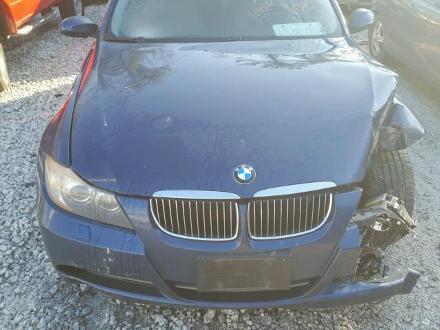 WBAVD335X6KV67684 - 2006 BMW 330 XI BLUE photo 7