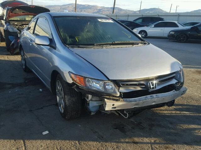 2HGFG12618H576718 - 2008 HONDA CIVIC LX SILVER photo 1