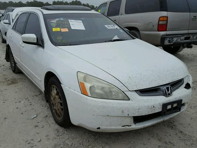 1HGCM66564A077254 - 2004 HONDA ACCORD EX WHITE photo 1