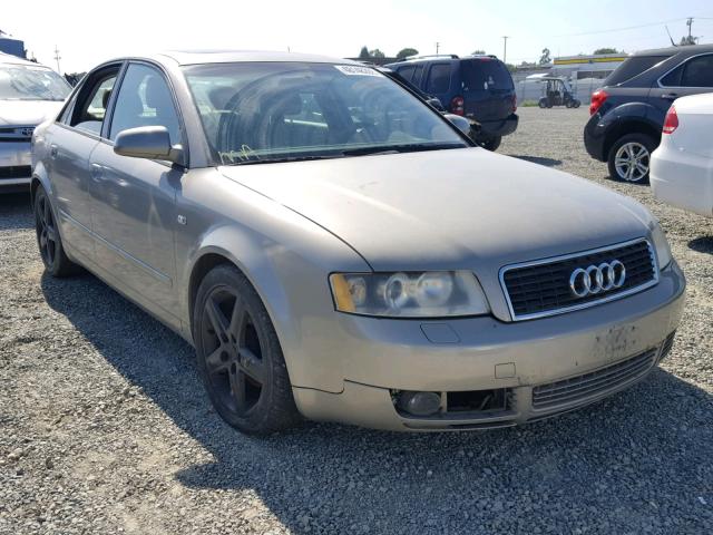 WAUJC68E13A156512 - 2003 AUDI A4 1.8T GREEN photo 1