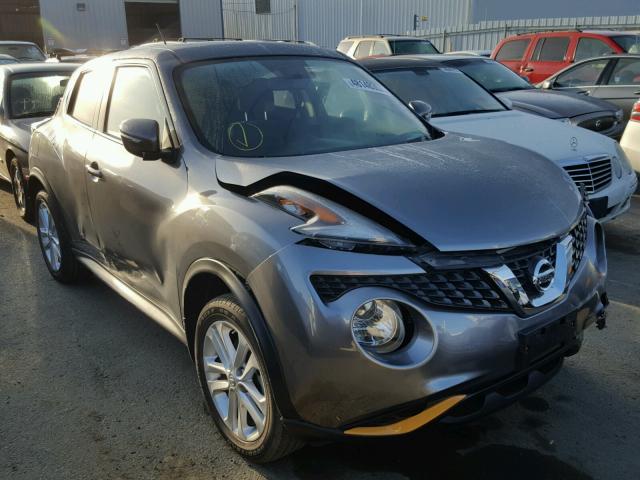 JN8AF5MV9FT554462 - 2015 NISSAN JUKE S CHARCOAL photo 1