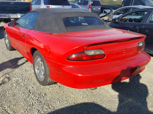 2G1FP32P2T2119598 - 1996 CHEVROLET CAMARO Z28 RED photo 3