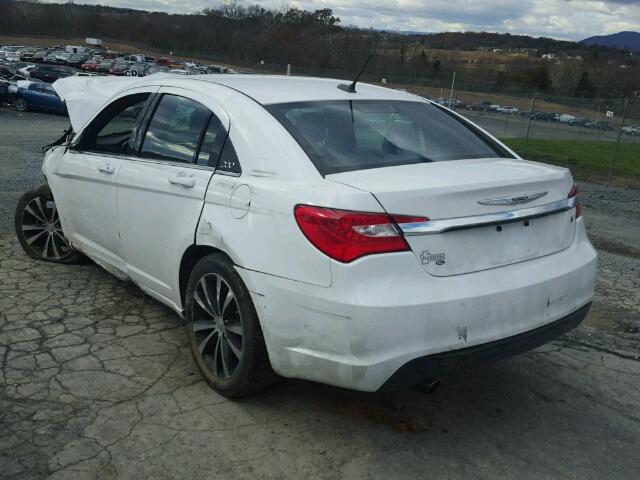 1C3CCBBG6EN120426 - 2014 CHRYSLER 200 TOURIN WHITE photo 3