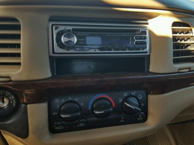 2G1WF55E3Y9184824 - 2000 CHEVROLET IMPALA TAN photo 9