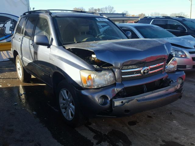 JTEEW21A660029529 - 2006 TOYOTA HIGHLANDER GRAY photo 1