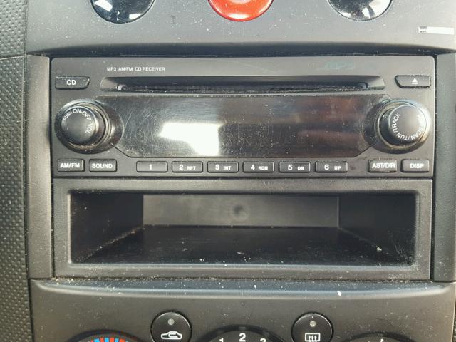 KL1TD52645B431198 - 2005 CHEVROLET AVEO BASE Қызыл фото 9