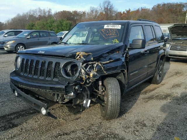 1C4NJRFB9FD271205 - 2015 JEEP PATRIOT LA BLACK photo 2