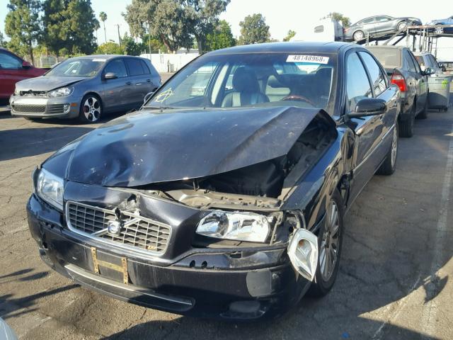 YV1TS592661445333 - 2006 VOLVO S80 2.5T BLACK photo 2