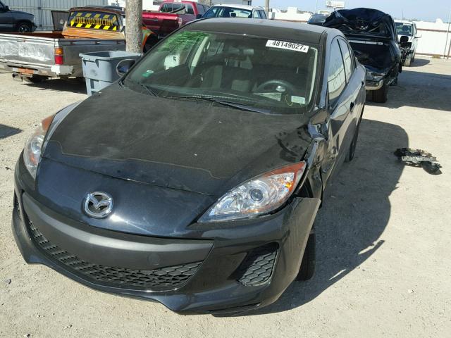 JM1BL1TFXD1729533 - 2013 MAZDA 3 I BLACK photo 2