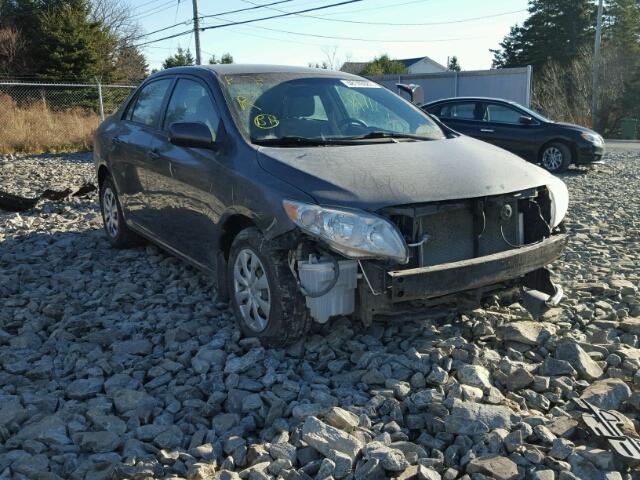 2T1BU4EE4AC366110 - 2010 TOYOTA COROLLA BA GRAY photo 1