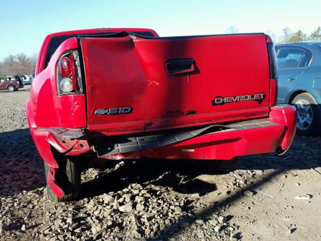 1GCCS1949Y8136823 - 2000 CHEVROLET S TRUCK S1 RED photo 9