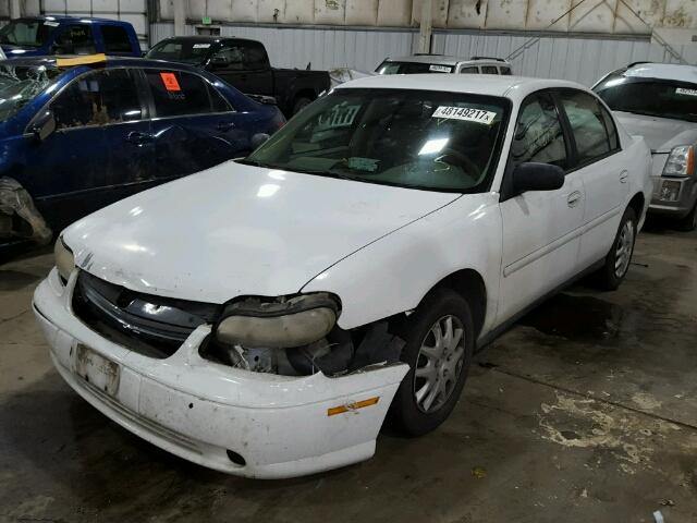 1G1ND52J83M525939 - 2003 CHEVROLET MALIBU WHITE photo 2