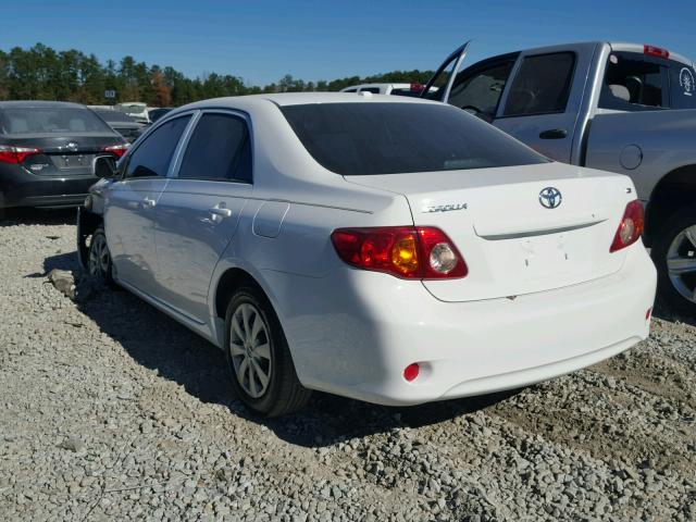 JTDBU4EE6AJ077220 - 2010 TOYOTA COROLLA BA WHITE photo 3
