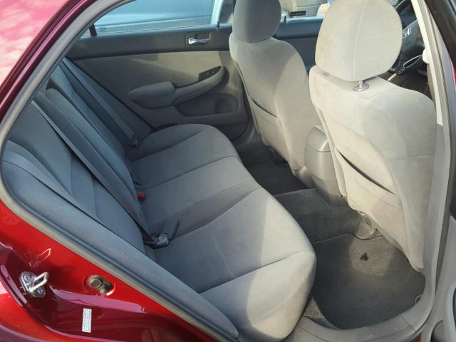 1HGCM56356A082537 - 2006 HONDA ACCORD SE RED photo 6