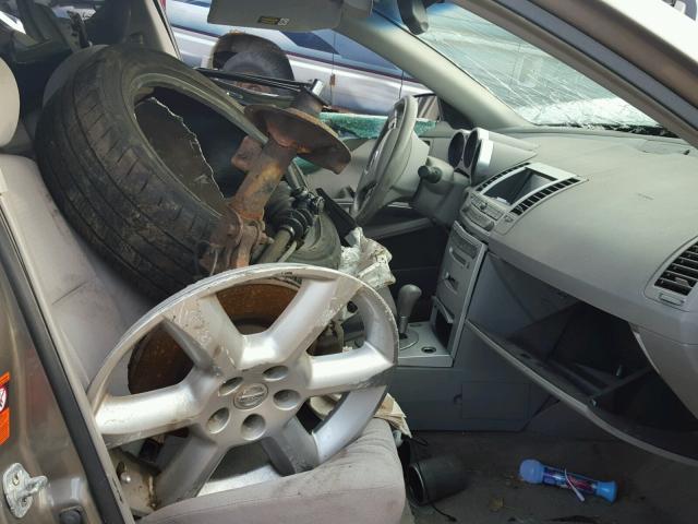 1N4BA41E05C848687 - 2005 NISSAN MAXIMA SE BEIGE photo 5