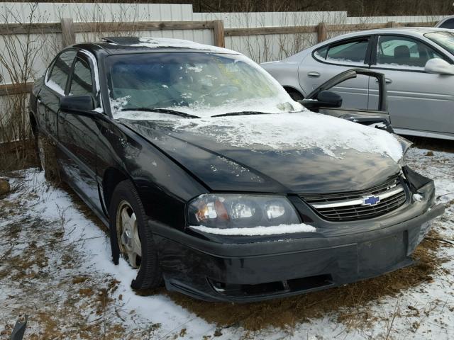 2G1WH55K029209086 - 2002 CHEVROLET IMPALA LS BLACK photo 1