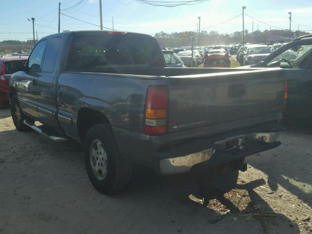 1GCEK19T5YE377294 - 2000 CHEVROLET SILVERADO GRAY photo 3