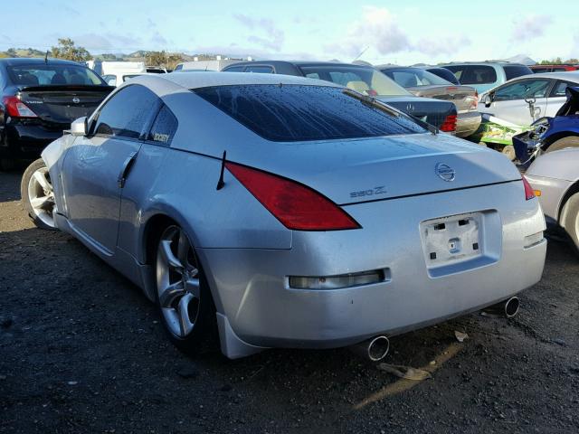 JN1BZ34E77M550534 - 2007 NISSAN 350Z COUPE SILVER photo 3