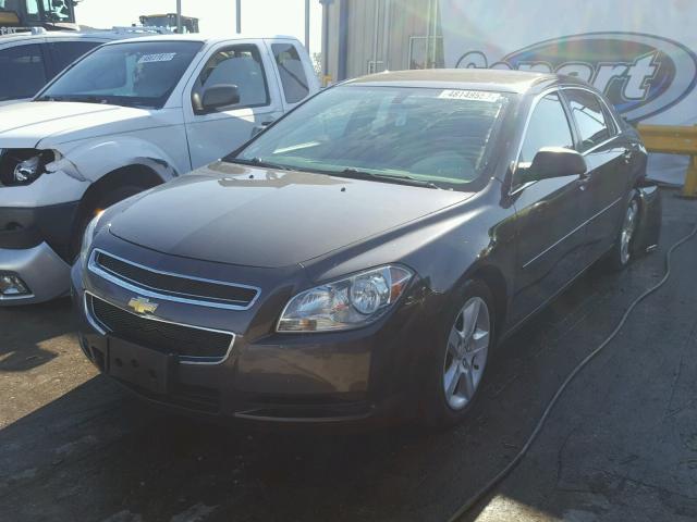 1G1ZB5EB3AF315021 - 2010 CHEVROLET MALIBU LS GRAY photo 2