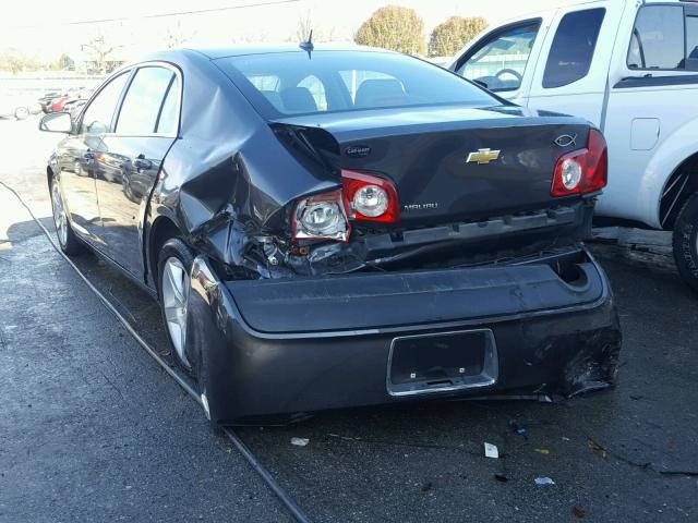 1G1ZB5EB3AF315021 - 2010 CHEVROLET MALIBU LS GRAY photo 3