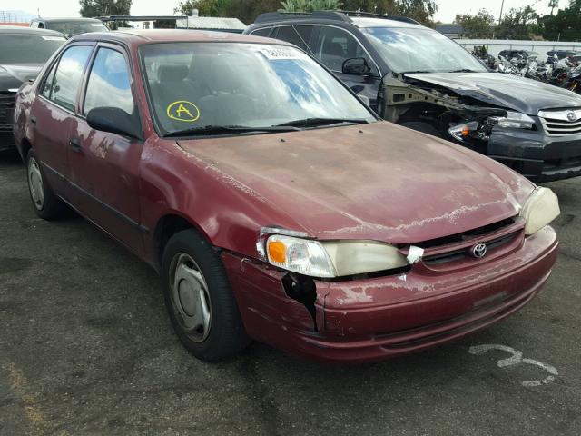 1NXBR12E6XZ215295 - 1999 TOYOTA COROLLA VE BURGUNDY photo 1