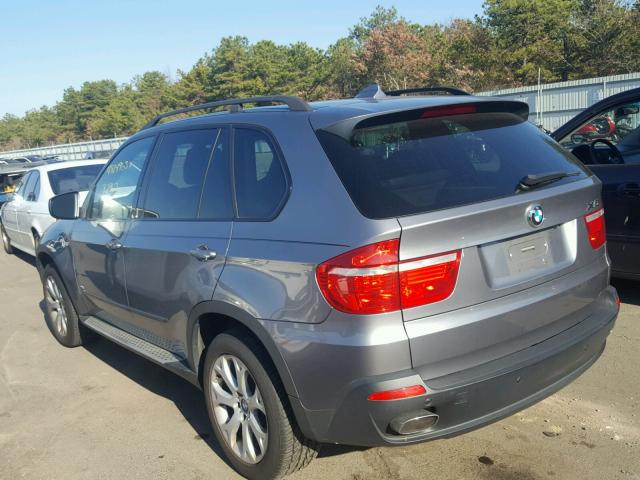 5UXFE83508LZ99004 - 2008 BMW X5 4.8I GRAY photo 3