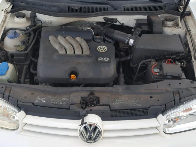 9BWFL61J244000338 - 2004 VOLKSWAGEN GOLF GL WHITE photo 7