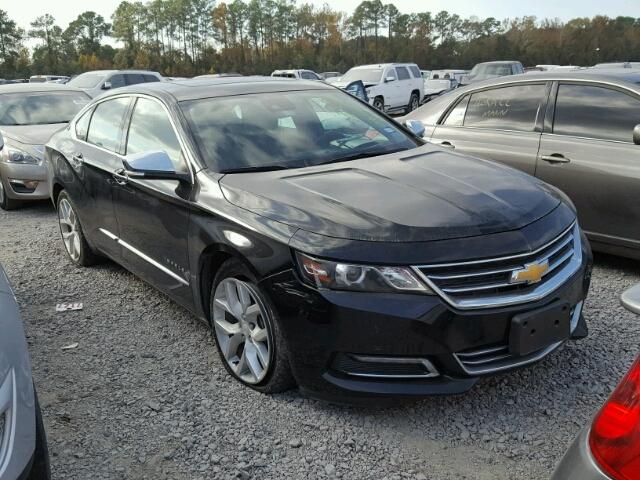 2G1155SL1F9126725 - 2015 CHEVROLET IMPALA LTZ BLACK photo 1