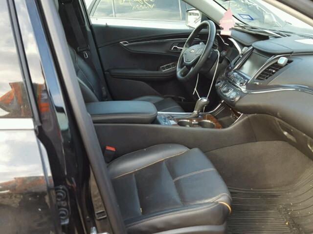 2G1155SL1F9126725 - 2015 CHEVROLET IMPALA LTZ BLACK photo 5