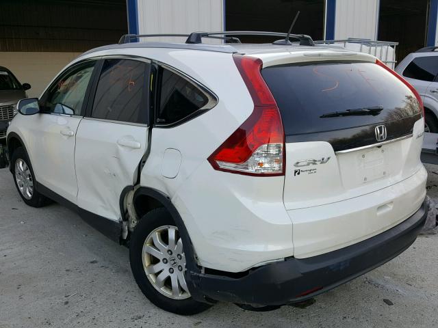 5J6RM4H7XCL056139 - 2012 HONDA CR-V EXL 白色 照片 3