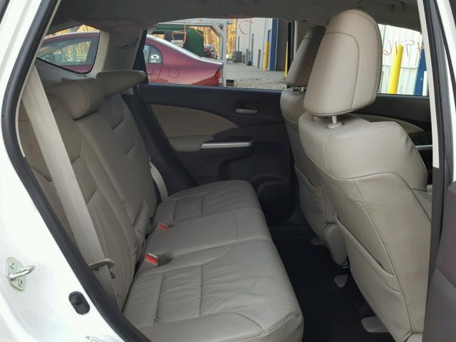 5J6RM4H7XCL056139 - 2012 HONDA CR-V EXL 白色 照片 6