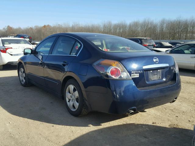 1N4AL21E87C165178 - 2007 NISSAN ALTIMA 2.5 BLUE photo 3