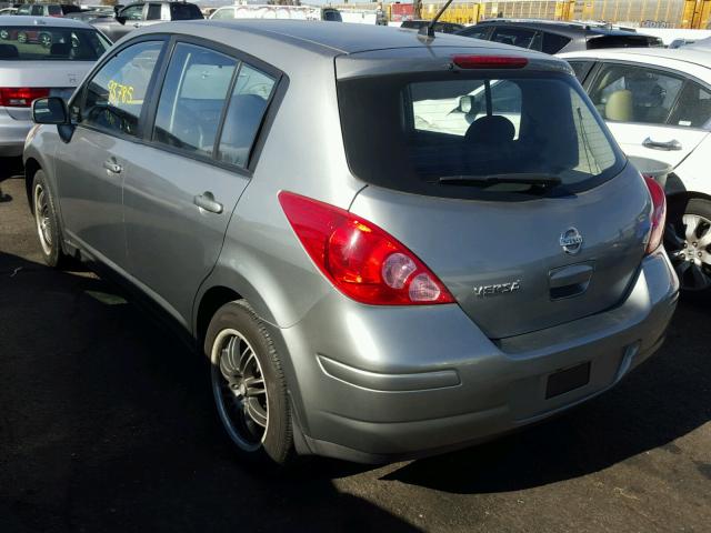 3N1BC13EX7L393745 - 2007 NISSAN VERSA S GRAY photo 3