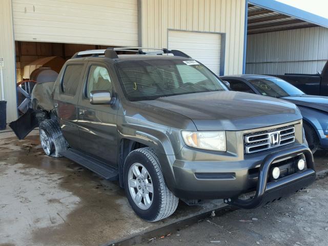 2HJYK16406H554605 - 2006 HONDA RIDGELINE BLUE photo 1