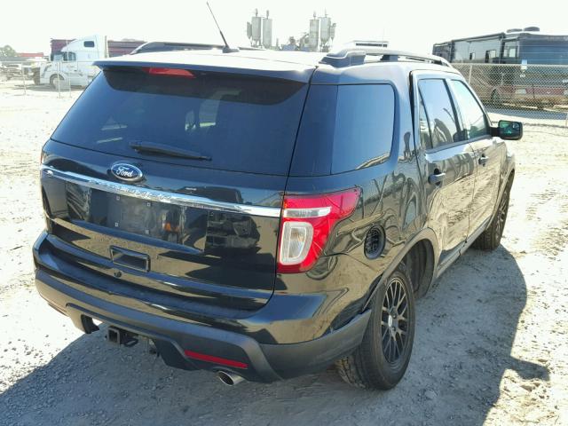 1FM5K7B81DGB34200 - 2013 FORD EXPLORER BLACK photo 4