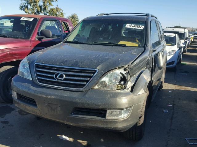 JTJBT20X870144671 - 2007 LEXUS GX 470 GRAY photo 2