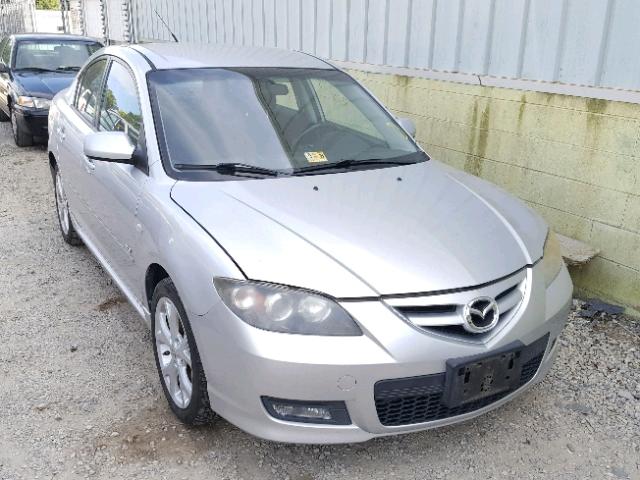 JM1BK323771639122 - 2007 MAZDA 3 S SILVER photo 1