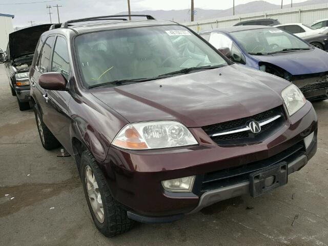 2HNYD186X1H500597 - 2001 ACURA MDX TOURIN MAROON photo 1