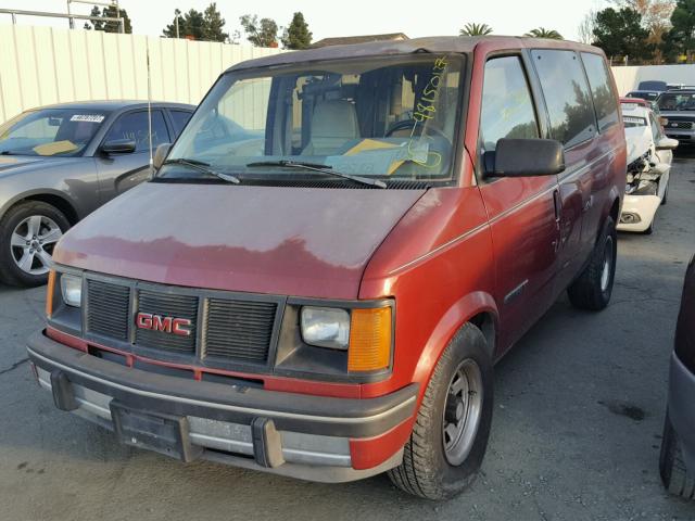 1GKDM19Z1PB525486 - 1993 GMC SAFARI XT RED photo 2