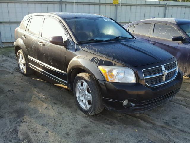 1B3HB48B77D157409 - 2007 DODGE CALIBER SX BLACK photo 1