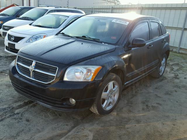 1B3HB48B77D157409 - 2007 DODGE CALIBER SX BLACK photo 2